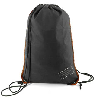 noir-orange - Gym bag ZIG ZAG PACK