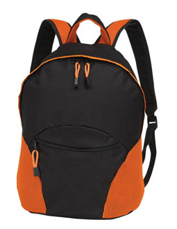 noir-orange - Sac à dos Neon