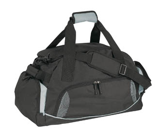 noir-gris - Sac de sport Dome