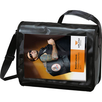 noir - Sacoche publicitaire. DisplayBag horizontal