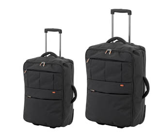 trolley promotionnel Set de 2 valises souples ultra legère - sac-à-dos personnalise