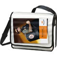 blanc - Sacoche publicitaire. DisplayBag horizontal